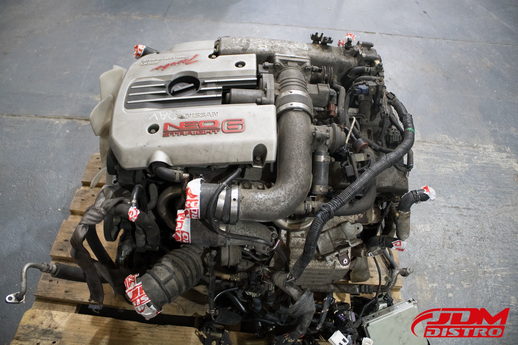 NISSAN SKYLINE R34 GTT / LAUREL C35 RB25DET NEO RWD ENGINE - JDM