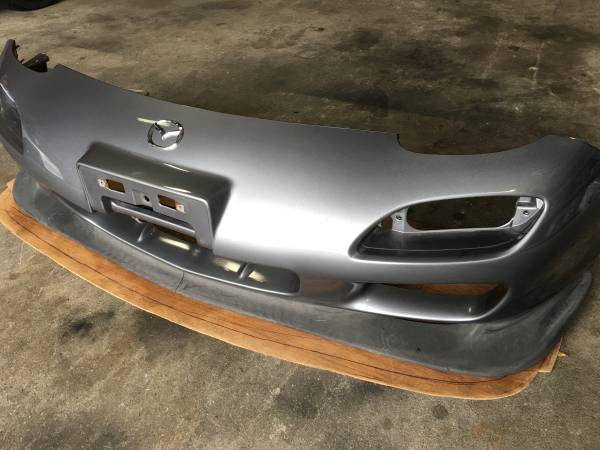 MAZDA RX7 OEM 99 SPEC FRONT BUMPER AND LIP