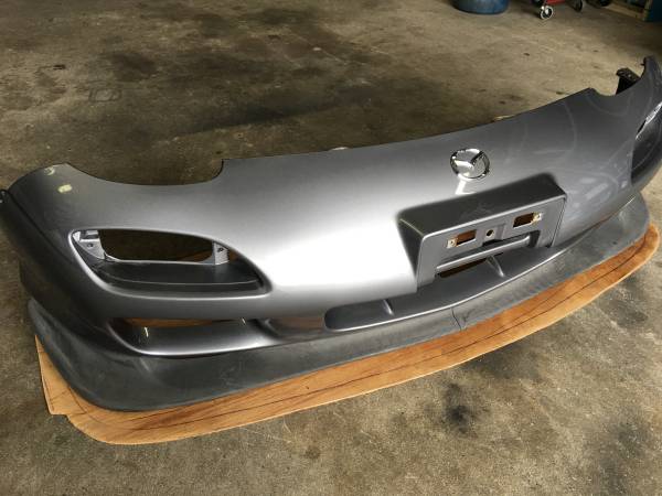 MAZDA RX7 OEM 99 SPEC FRONT BUMPER AND LIP