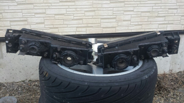 NISSAN S13 SILVIA BRICK HEADLIGHTS