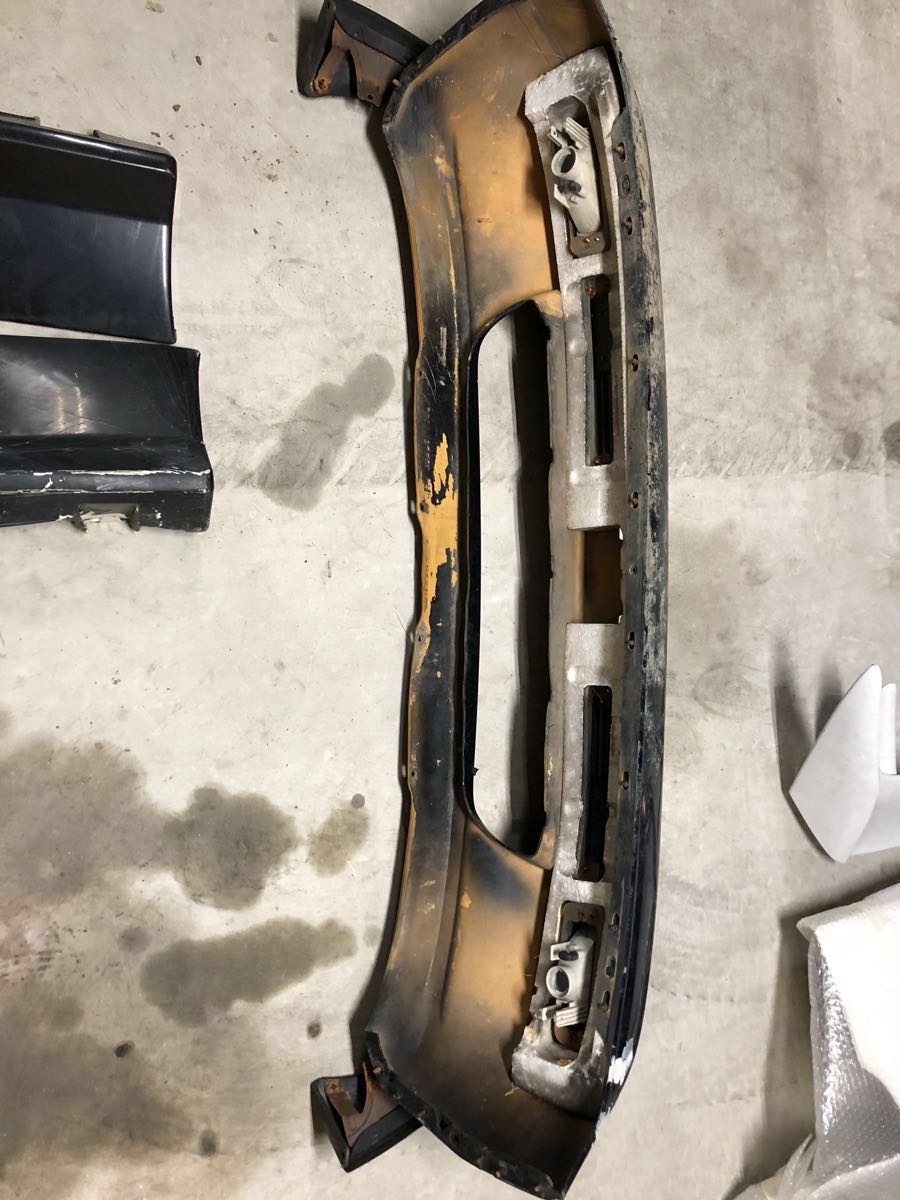 NISSAN SILVIA S13 GENUINE OEM FRONT BUMPER &amp; LIP