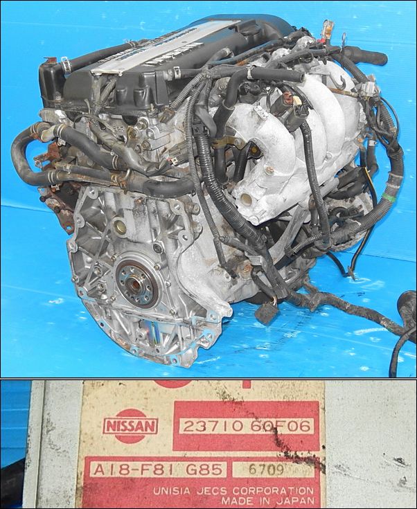 NISSAN 180SX S13 SR20DET NON-VVT BLACKTOP ENGINE