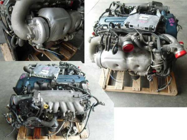 TOYOTA ARISTO SUPRA JZA80 JZS161 2JZGTE VVTI ENGINE