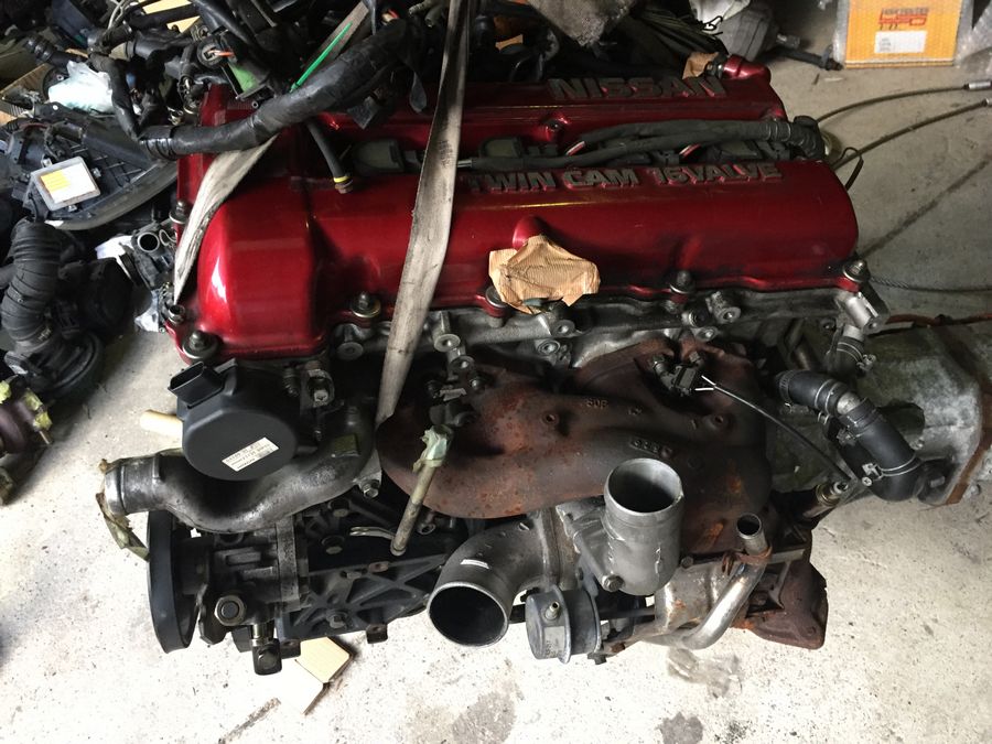 NISSAN SILVIA S13 SR20DET ENGINE AND GEARBOX TRANSPLANT SET