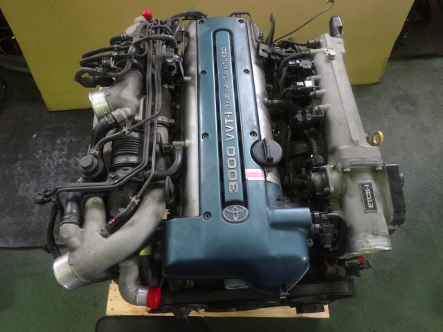 TOYOTA ARISTO SUPRA JZA80 JZS161 2JZGTE VVTI ENGINE
