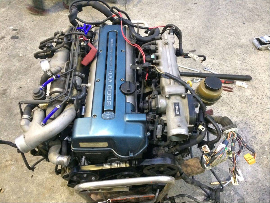 TOYOTA ARISTO SUPRA JZA80 JZS161 2JZGTE VVTI ENGINE
