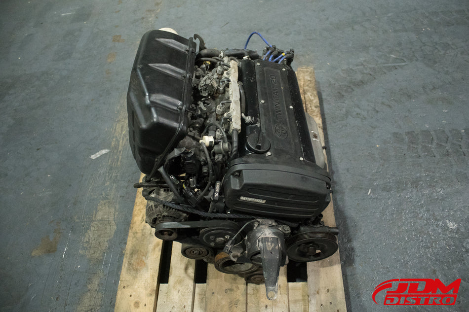 TOYOTA COROLLA LEVIN AE111 4AGE BLACKTOP COMPLETE ENGINE & 6SP TRANSMISSION SWAP