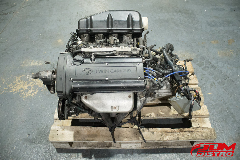 TOYOTA COROLLA LEVIN AE111 4AGE BLACKTOP COMPLETE ENGINE & 6SP TRANSMISSION SWAP
