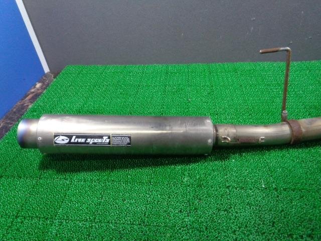 LIVE SPORTS TITANIUM CATBACK EXHAUST TOYOTA STARLET EP82 TURBO