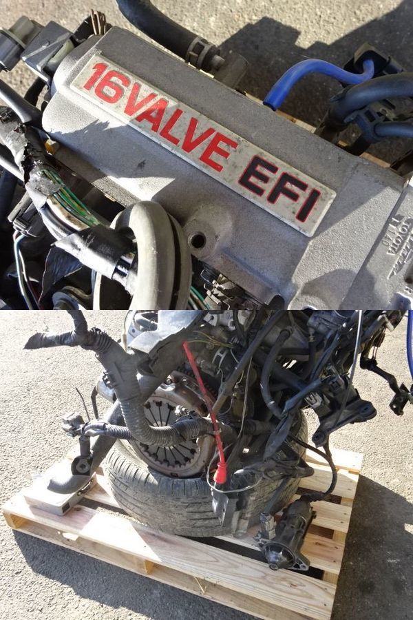 TOYOTA STARLET GLANZA TURBO EP91 EP82 4EFTE ENGINE