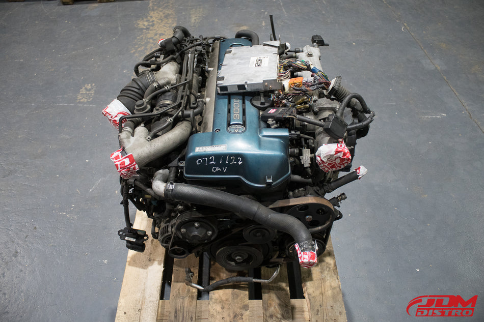 TOYOTA SUPRA JZA80 ARISTO JZS161 2JZGTE VVTI ENGINE