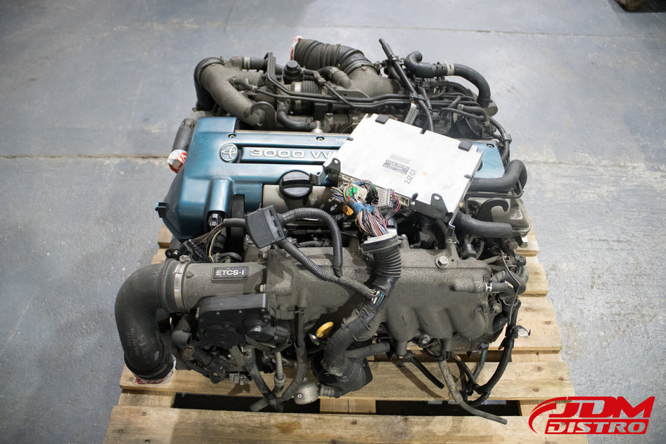 TOYOTA SUPRA JZA80 ARISTO JZS161 2JZGTE VVTI ENGINE