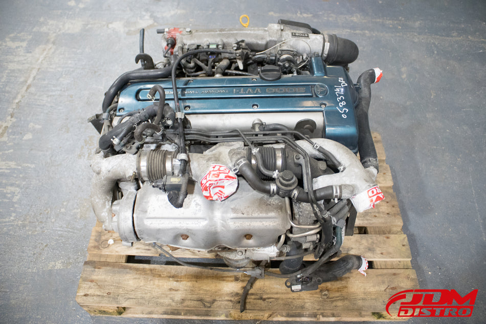 TOYOTA SUPRA JZA80 ARISTO JZS161 2JZGTE VVTI ENGINE