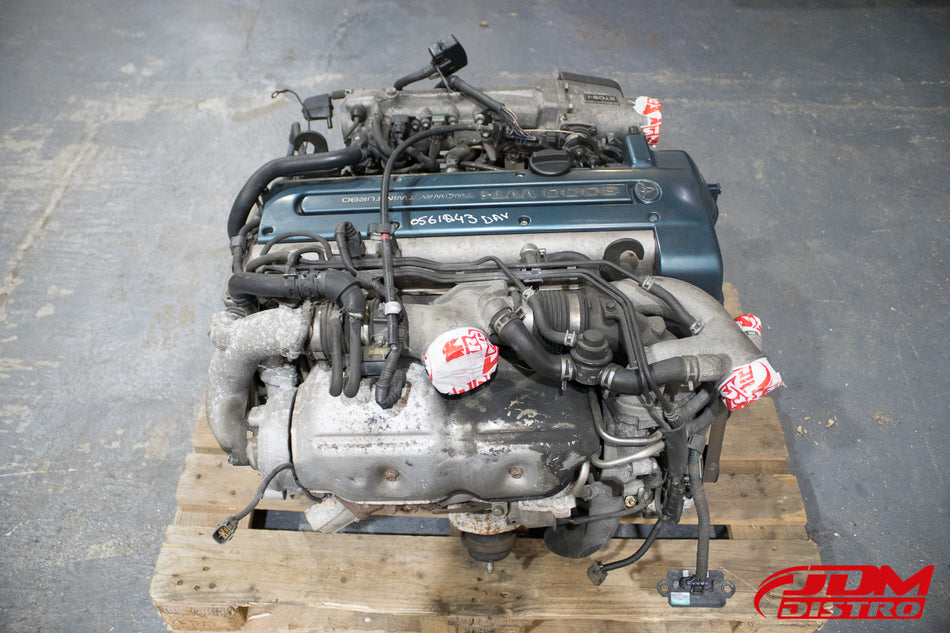TOYOTA SUPRA JZA80 ARISTO JZS161 2JZGTE VVTI ENGINE