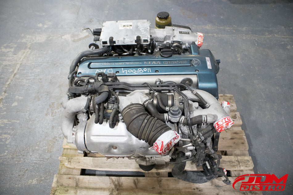 TOYOTA SUPRA JZA80 ARISTO JZS161 2JZGTE VVTI ENGINE