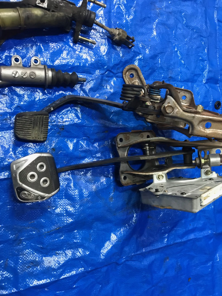 TOYOTA SUPRA MKIV MANUAL CLUTCH & BRAKE PEDAL SET
