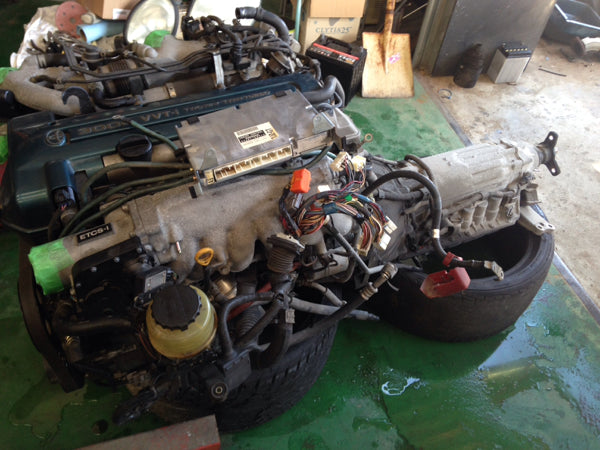 TOYOTA ARISTO SUPRA 2JZGTE VVTI ENGINE & TRANSMISSION