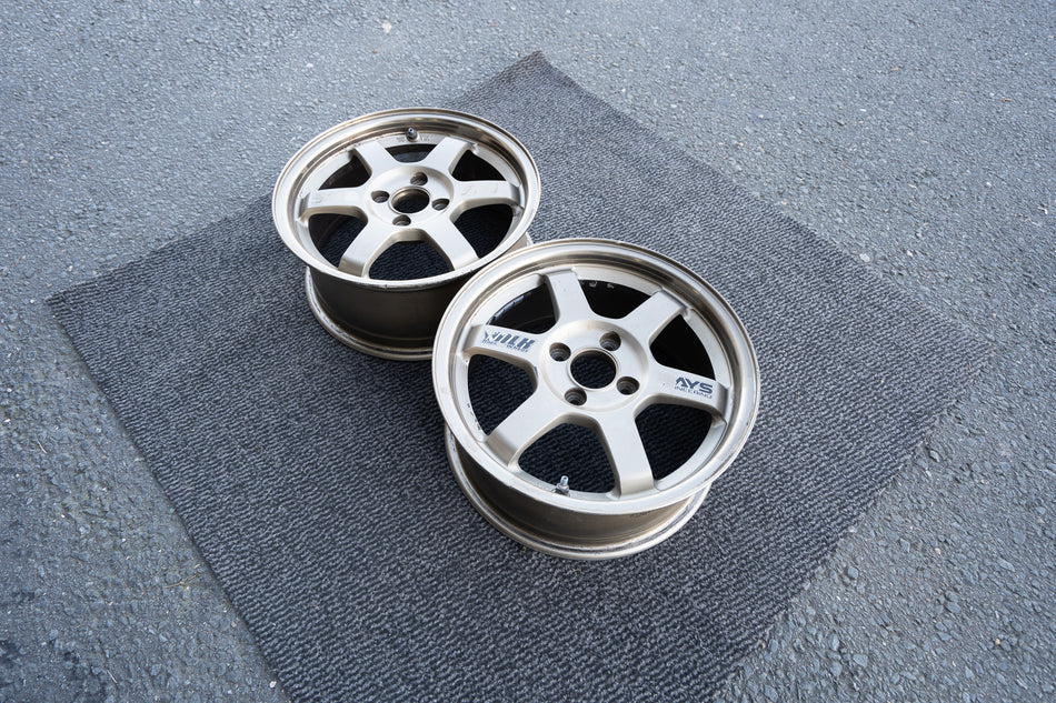 RAYS VOLK RACING TE37 OG BRONZE PAIR
