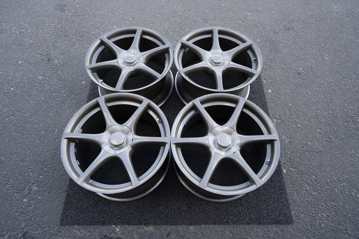Gt R R34 Jdm Wheels NISSAN R34 SKYLINE GTR BNR34 GENUINE OEM FORGED WHEELS WITH CAPS - JDM ...