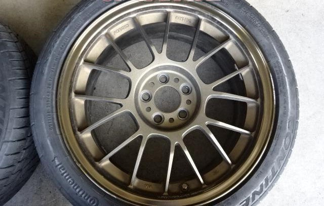 RAYS VOLK RACING SE37K OG BRONZE