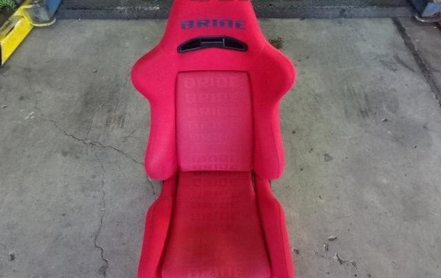 BRIDE ERGO 1.5 RED RACING SEAT