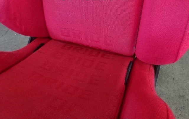 BRIDE ERGO 1.5 RED RACING SEAT