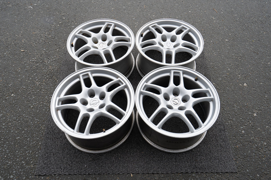 NISSAN R33 SKYLINE GTR BCNR33 GENUINE FORGED WHEELS