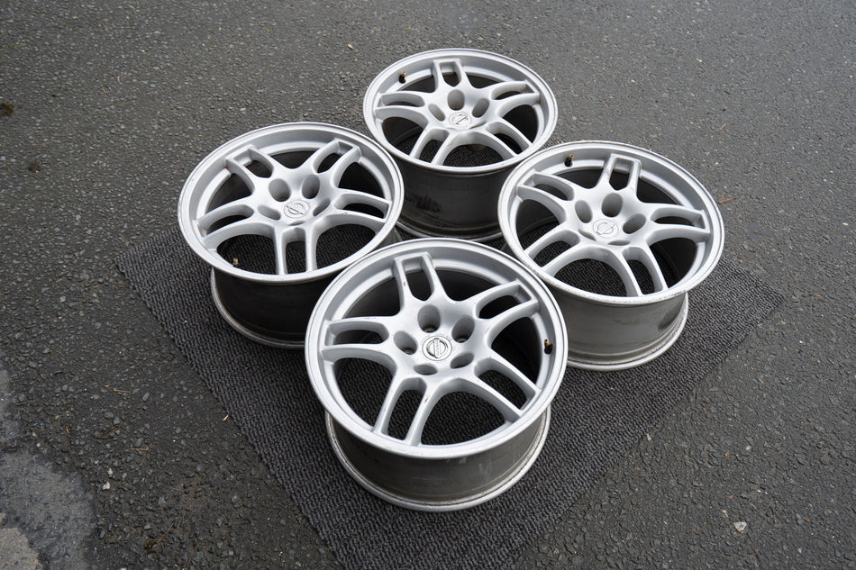 NISSAN R33 SKYLINE GTR BCNR33 GENUINE FORGED WHEELS
