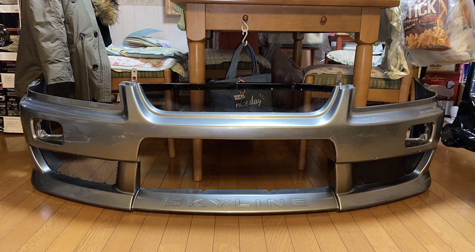 NISSAN SKYLINE R34 GTT GENUINE ALTIA OPTION AERO FRONT BUMPER