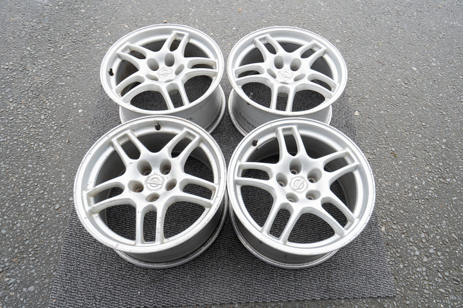 NISSAN R33 SKYLINE GTR BCNR33 GENUINE FORGED WHEELS