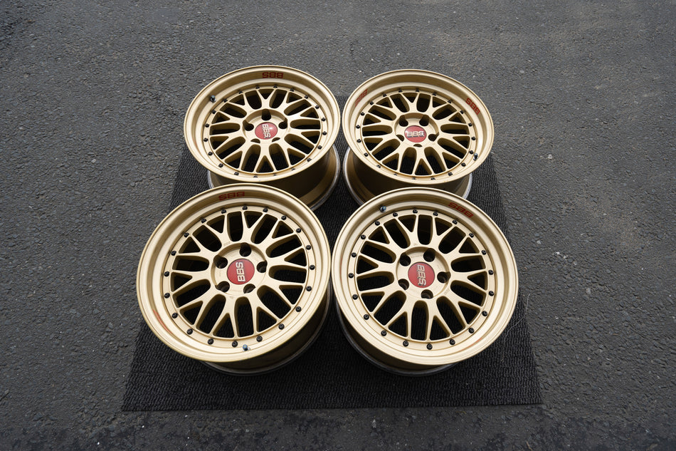 BBS LM F1 CHAMPION EDITION GOLD GTR LMP073