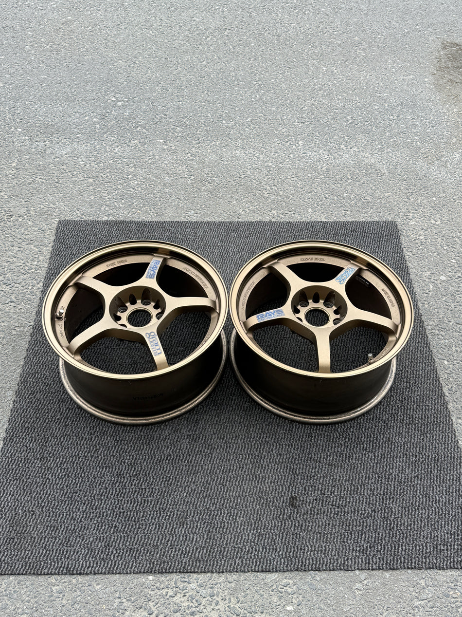 RAYS GRAMLIGHTS 57F OG BRONZE FORGED PAIR