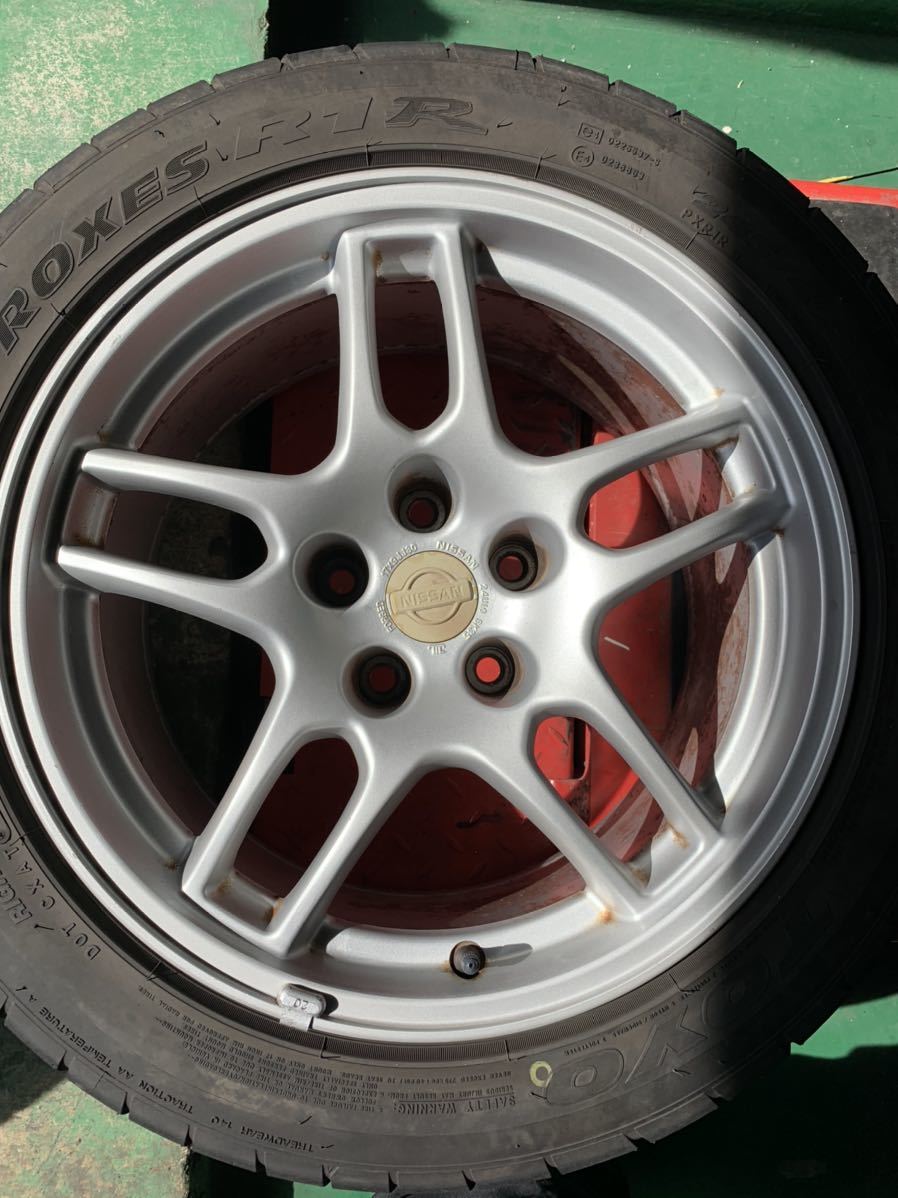 NISSAN SKYLINE R33 GTR GENUINE FORGED WHEELS