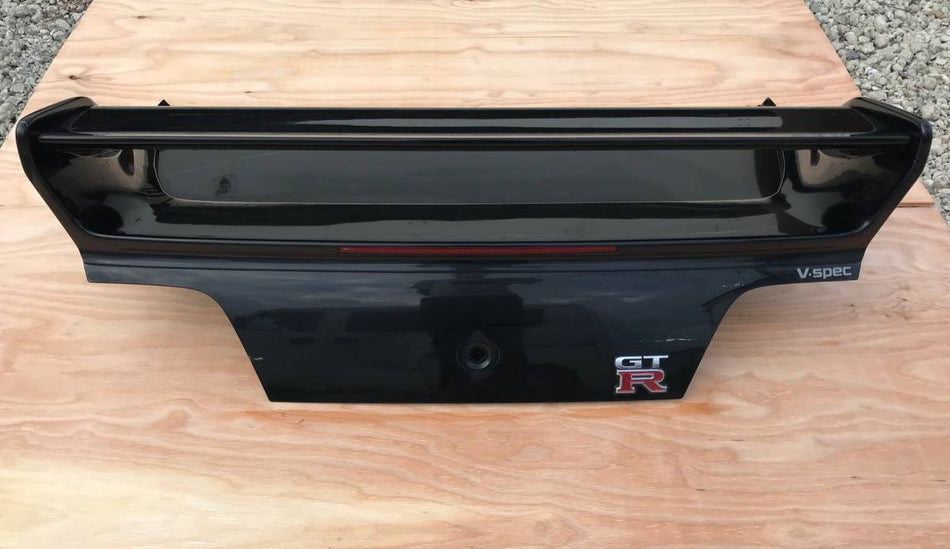 NISSAN SKYLINE R33 GTR V-SPEC GENUINE REAR WING SPOILER &amp; BOOTLID