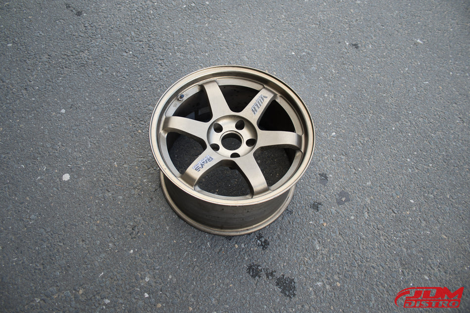 RAYS VOLK RACING TE37 OG BRONZE SINGLE SPARE