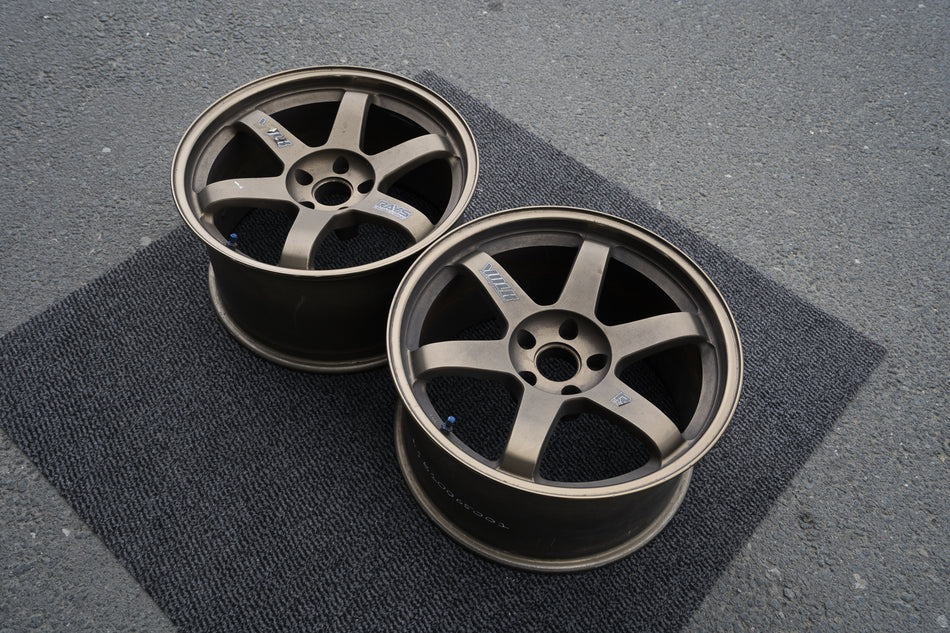 RAYS VOLK RACING TE37 GTR OG BRONZE PAIR