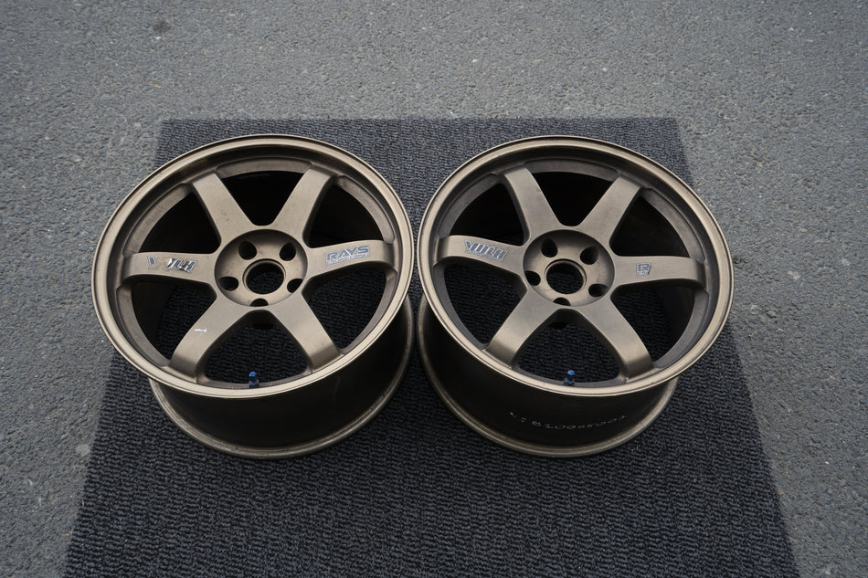 RAYS VOLK RACING TE37 GTR OG BRONZE PAIR