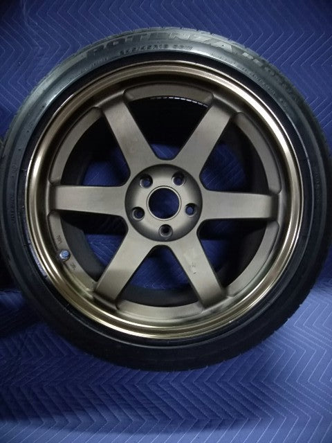 RAYS VOLK RACING TE37 GTR OG BRONZE