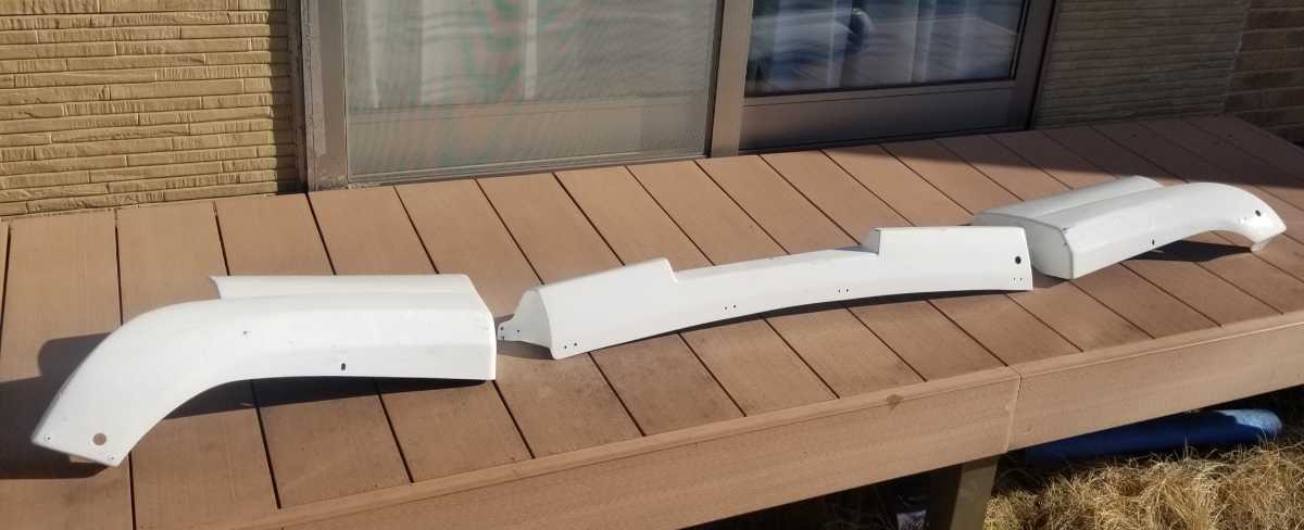 S13 Rear Valence NISSAN 180SX S13 GENUINE KOUKI REAR 3-PIECE SPAT VALANCE LIP SET - JDM ...