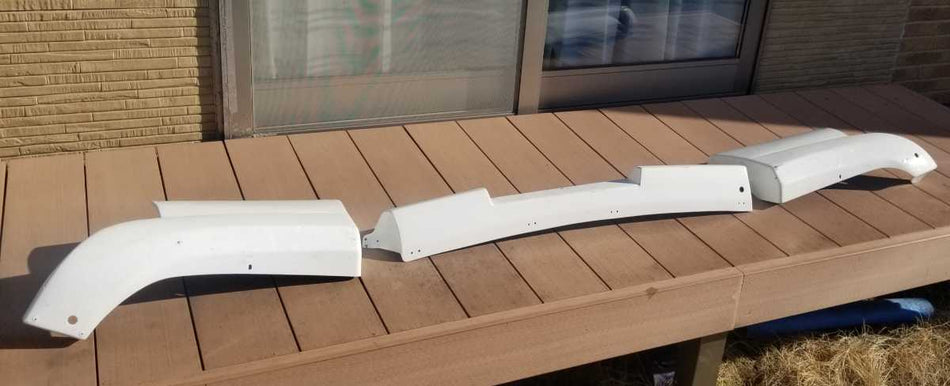 NISSAN 180SX S13 GENUINE KOUKI REAR 3-PIECE SPAT VALANCE LIP SET