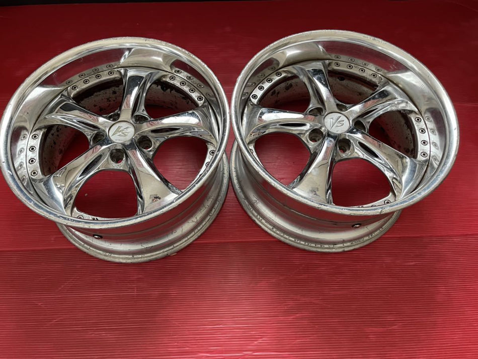 WORK VS-KF CHROME PAIR