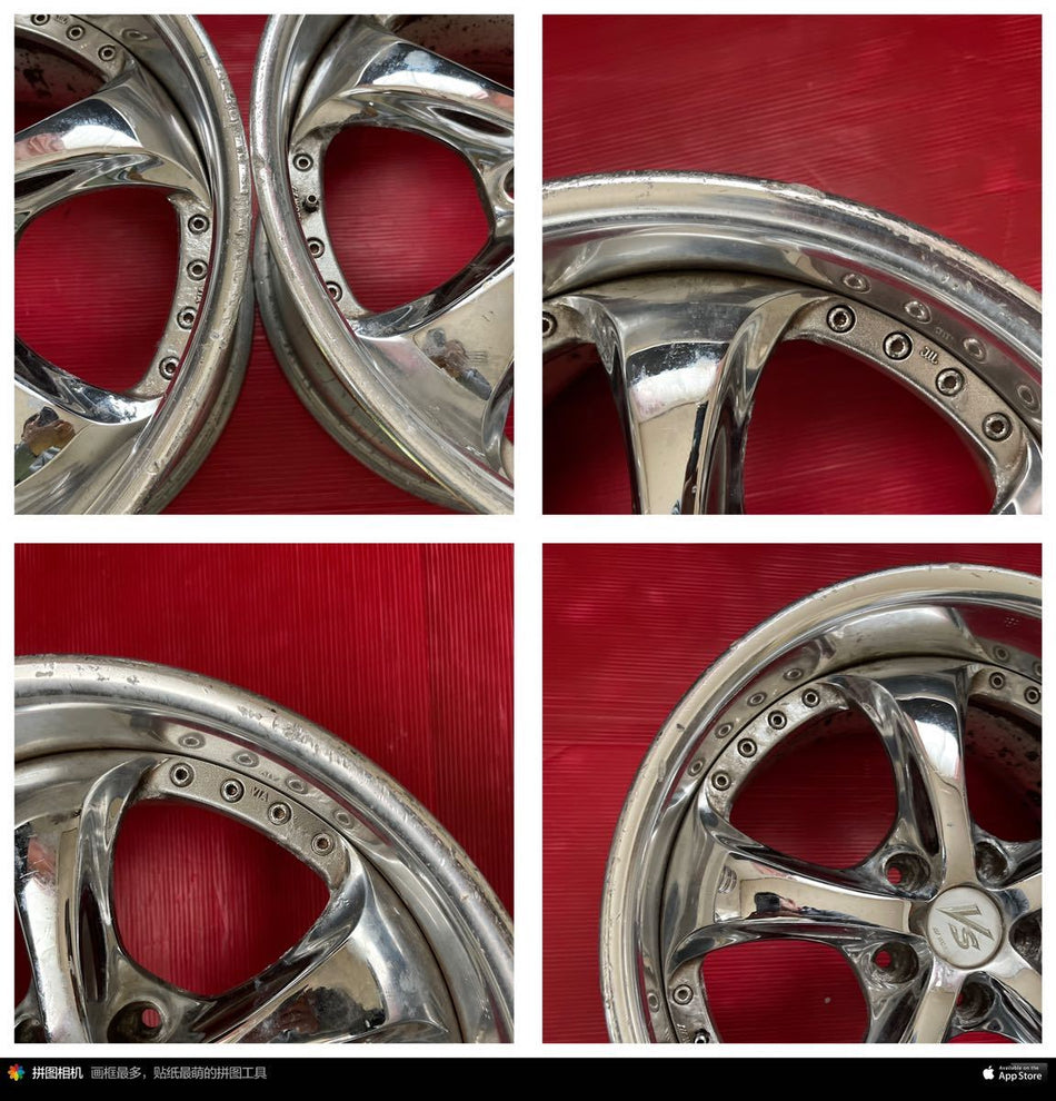 WORK VS-KF CHROME PAIR