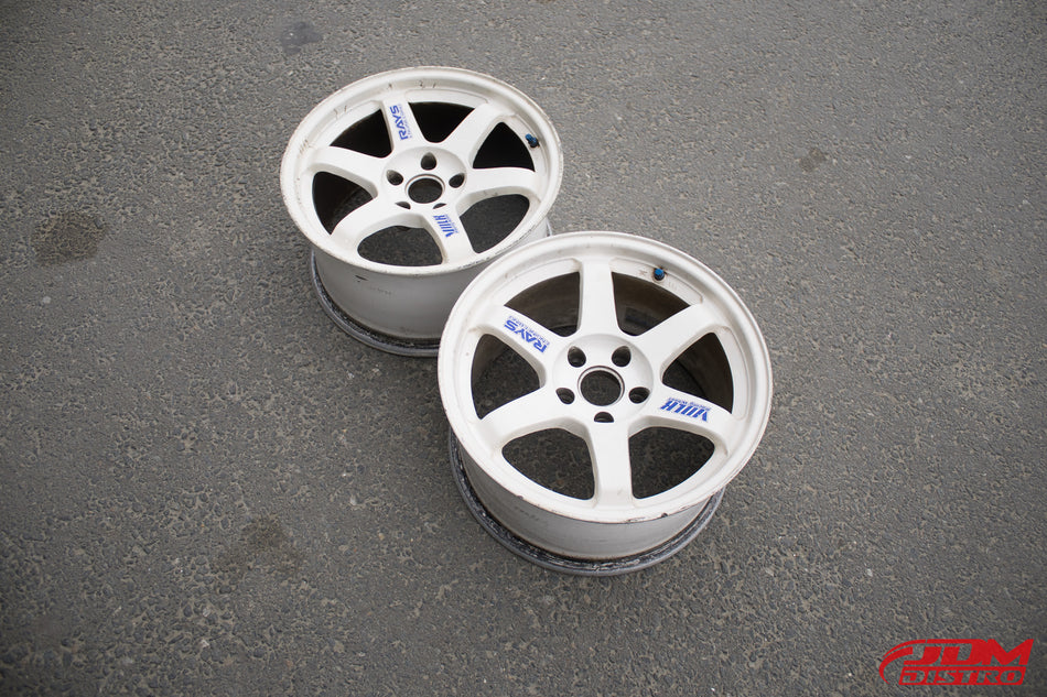 RAYS VOLK RACING TE37 PAIR