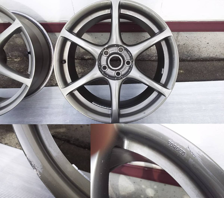 NISSAN SKYLINE R34 GTR GENUINE OEM FORGED WHEELS