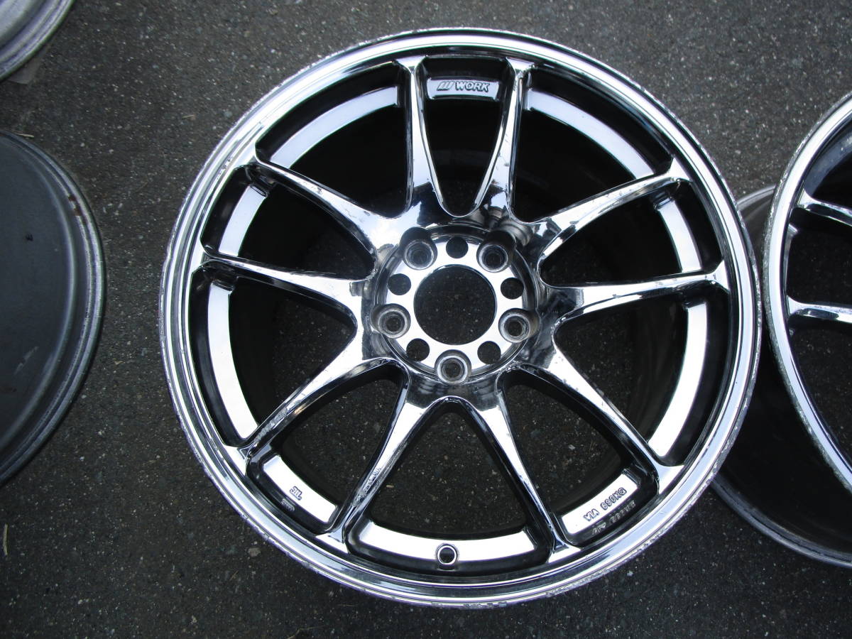 WORK EMOTION CR KAI CHROME PAIR - JDM Distro - Buy JDM Wheels