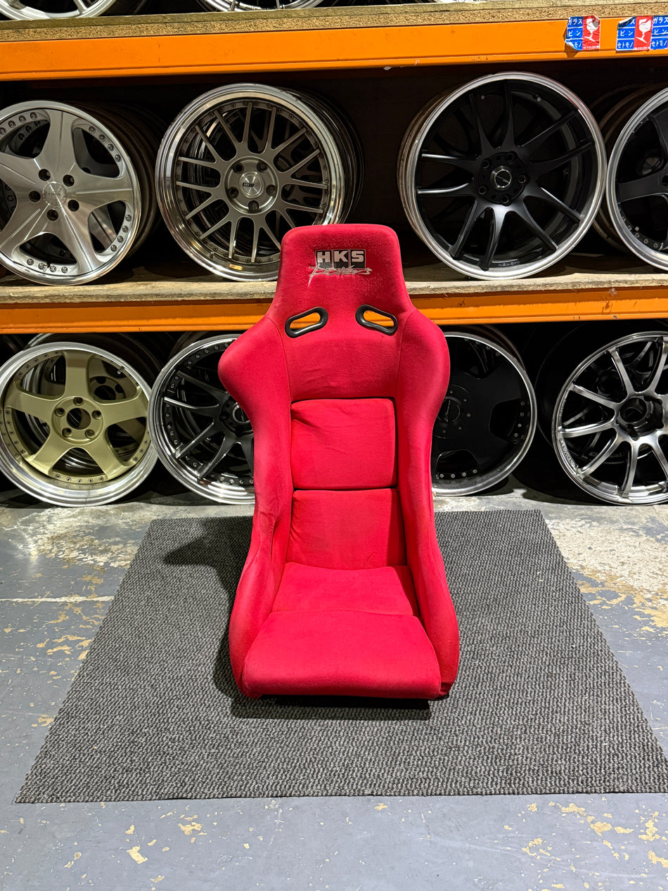 HKS POWER LIMITED EDITION X BRIDE ARTIS II RACING SEAT RED