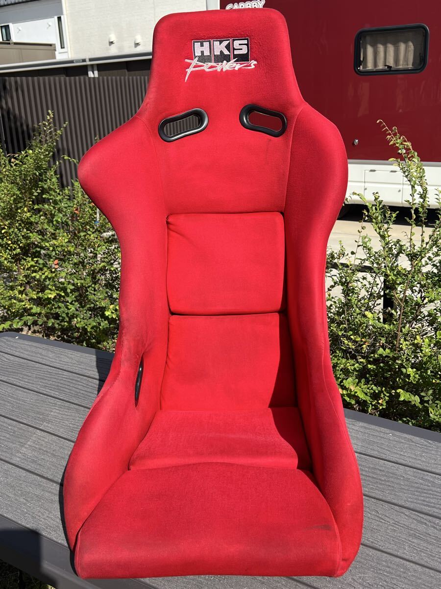 HKS POWER LIMITED EDITION X BRIDE ARTIS II RACING SEAT RED