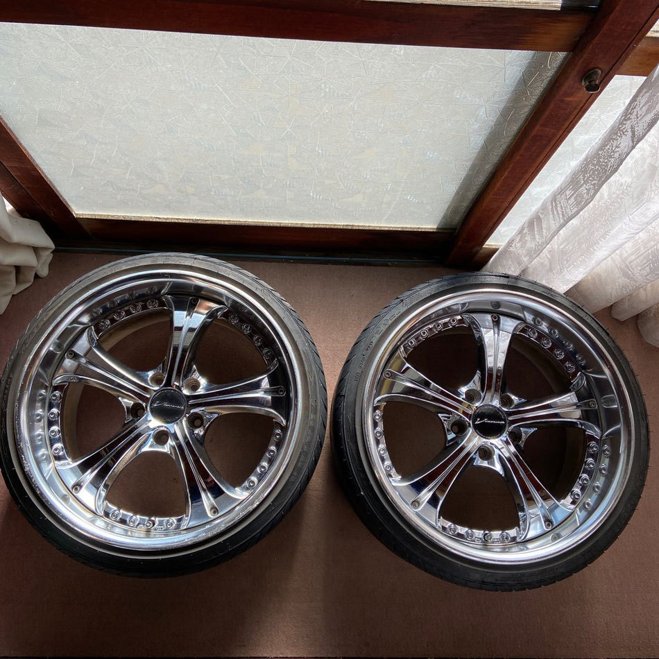 SSR VIENNA COURAGE CHROME PAIR