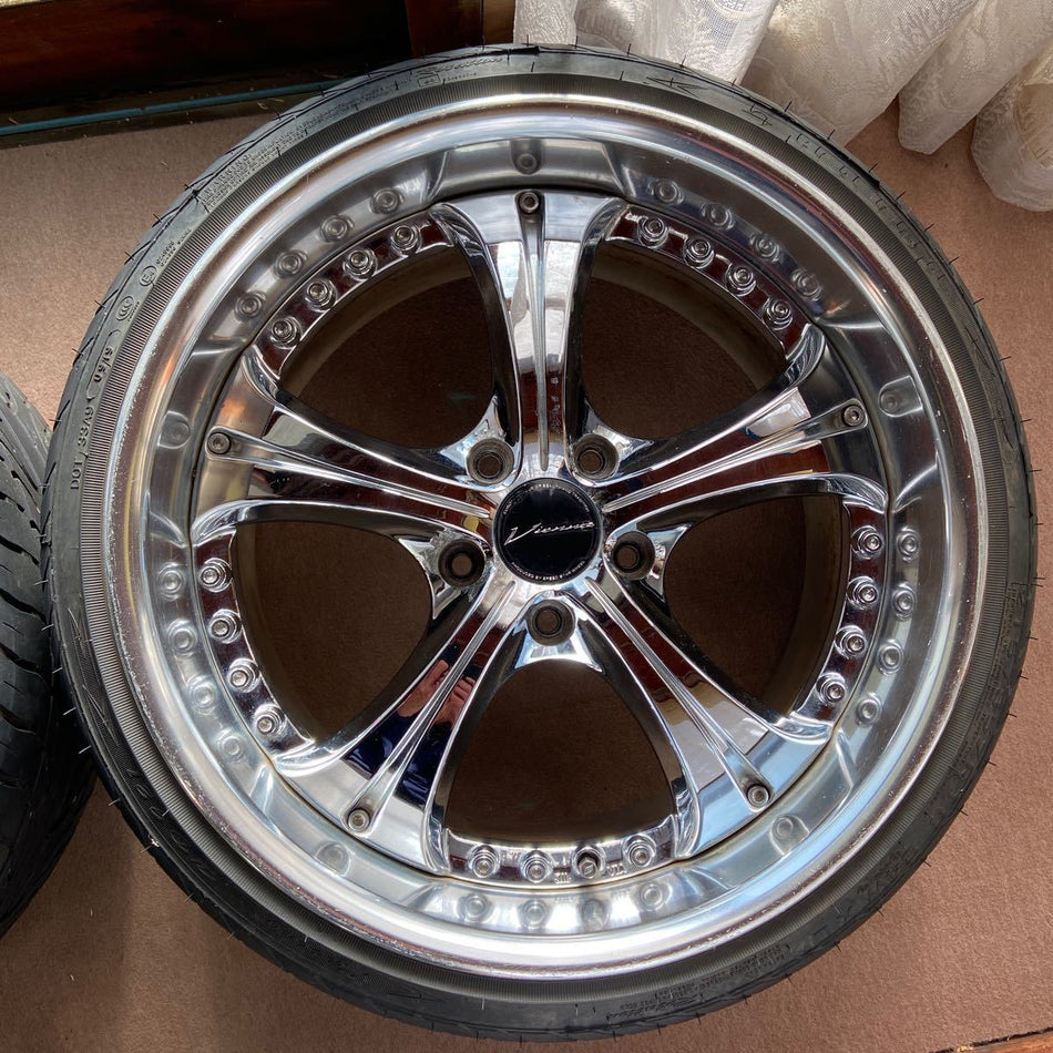 SSR VIENNA COURAGE CHROME PAIR