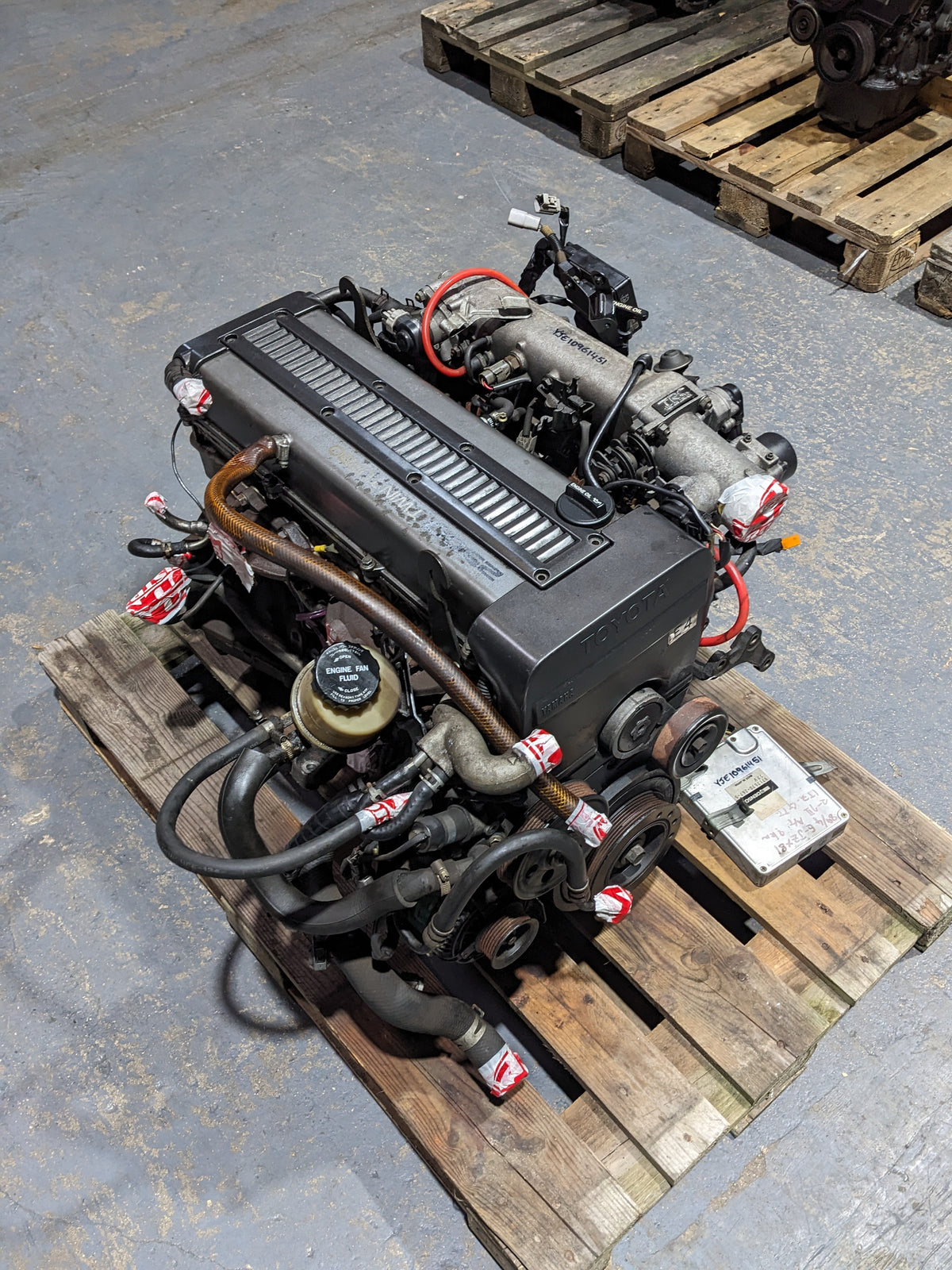 TOYOTA CHASER JZX 1JZGTE FRONT SUMP NON-VVTI ENGINE - JDM Distro - Buy ...